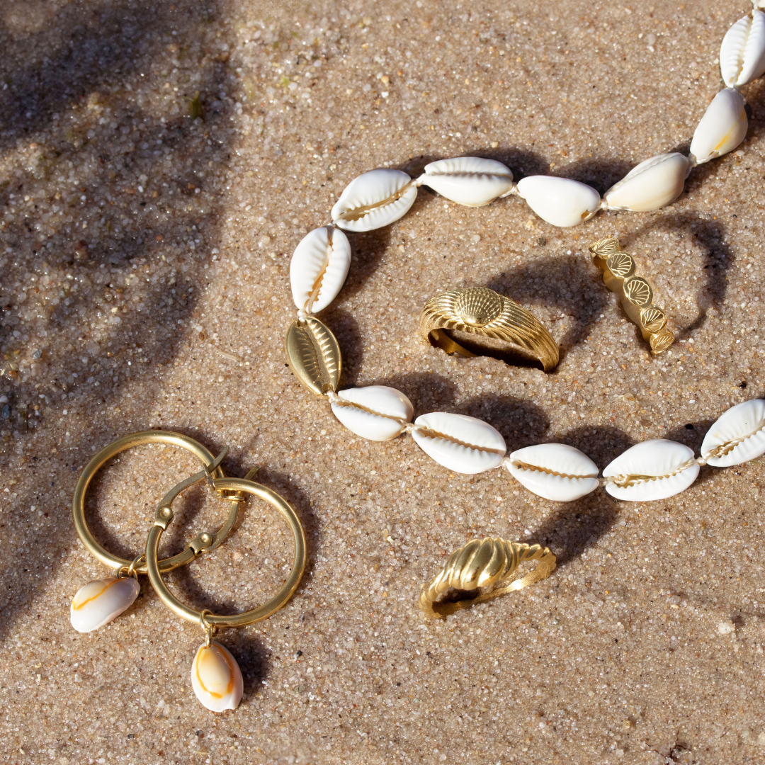 Sea Shell Ring Silver