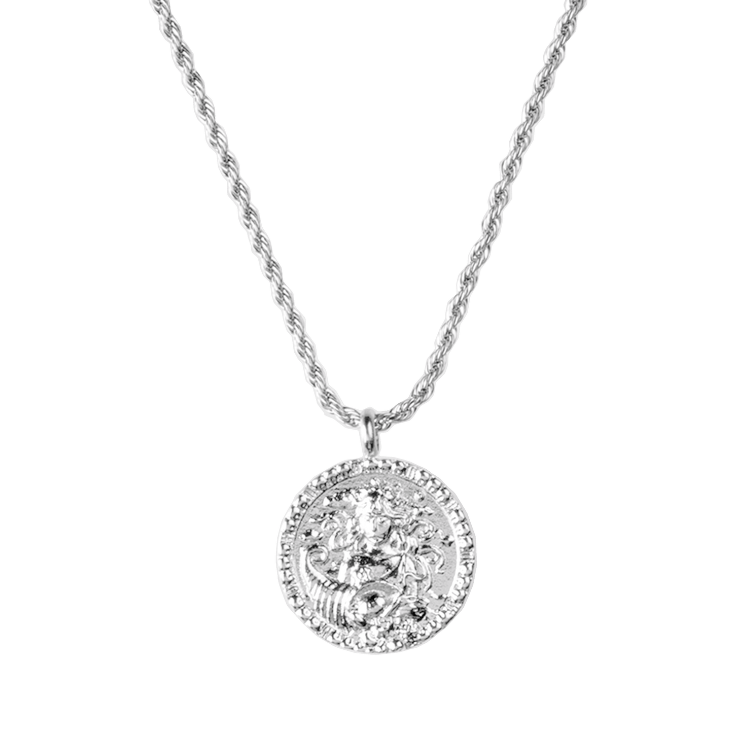Zodiac Sign Necklace Silver