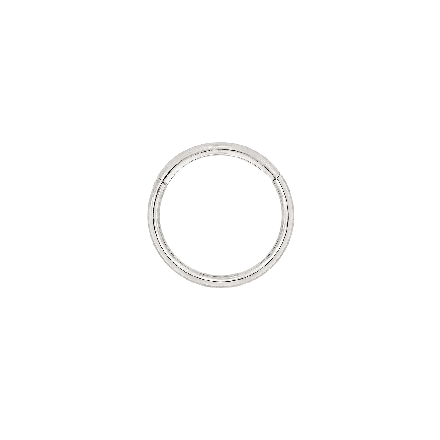 Basic Click Piercing Ring Silver