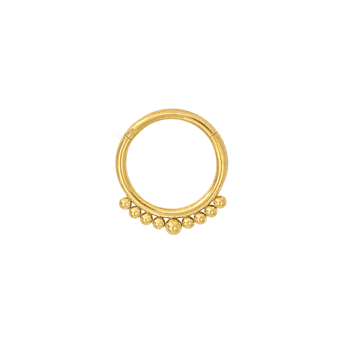 Boho Click Piercing Gold
