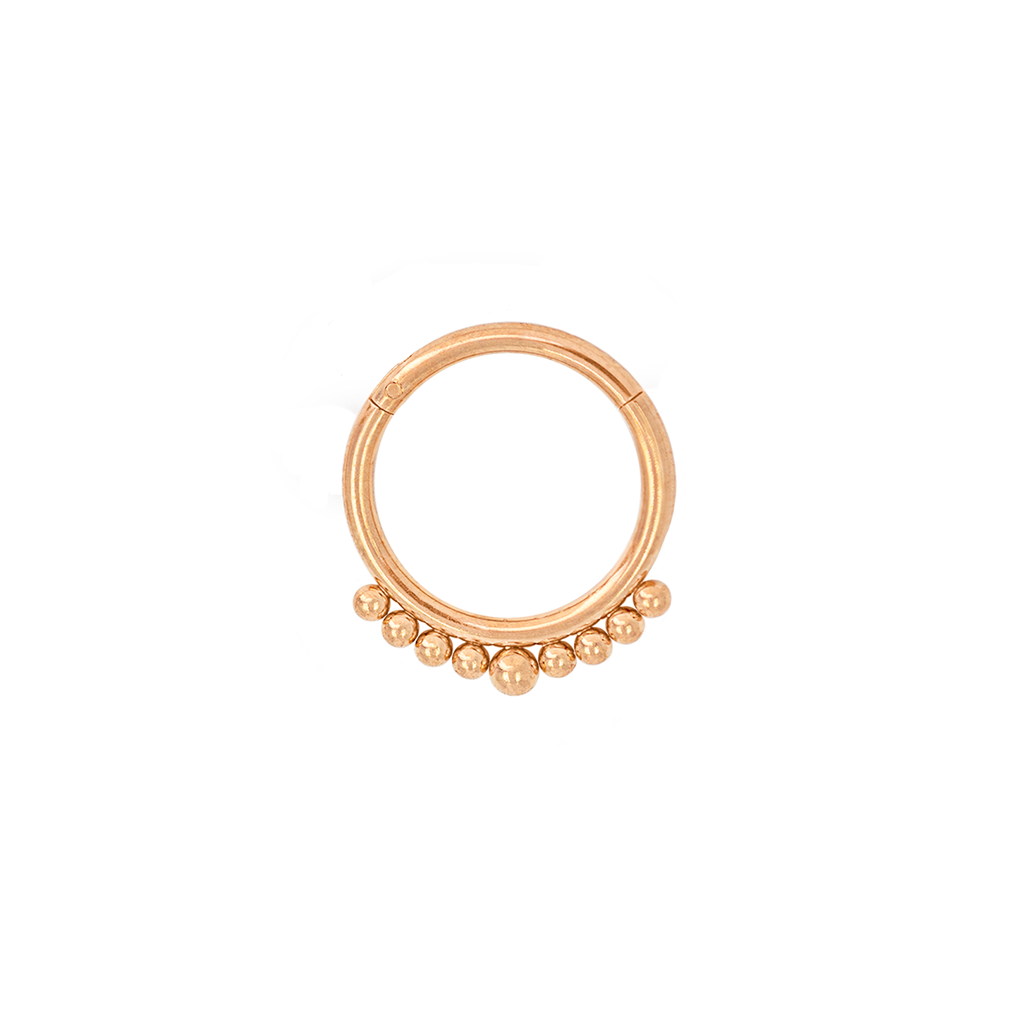 Boho Click Piercing Rose Gold