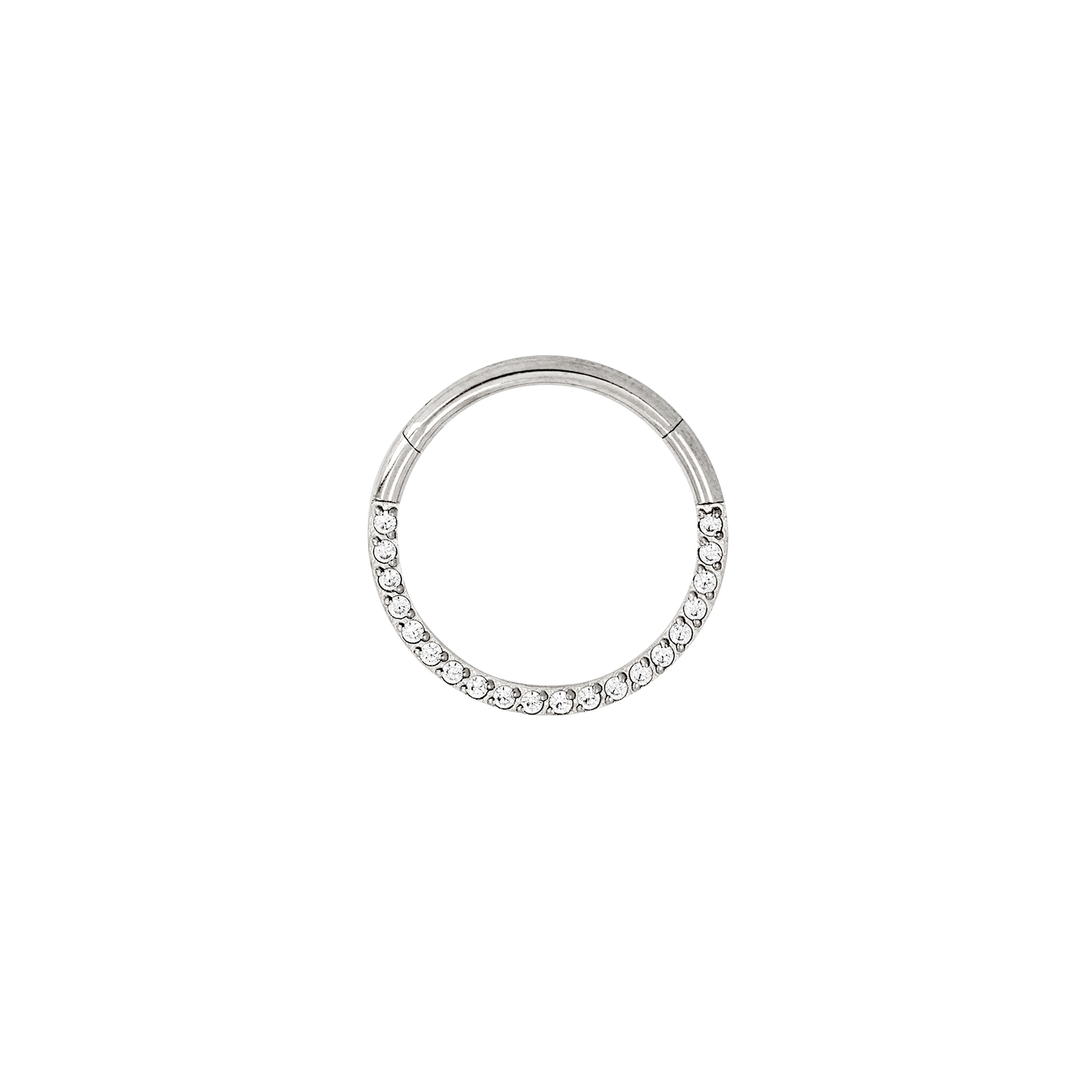 Radiant Click Piercing Silver