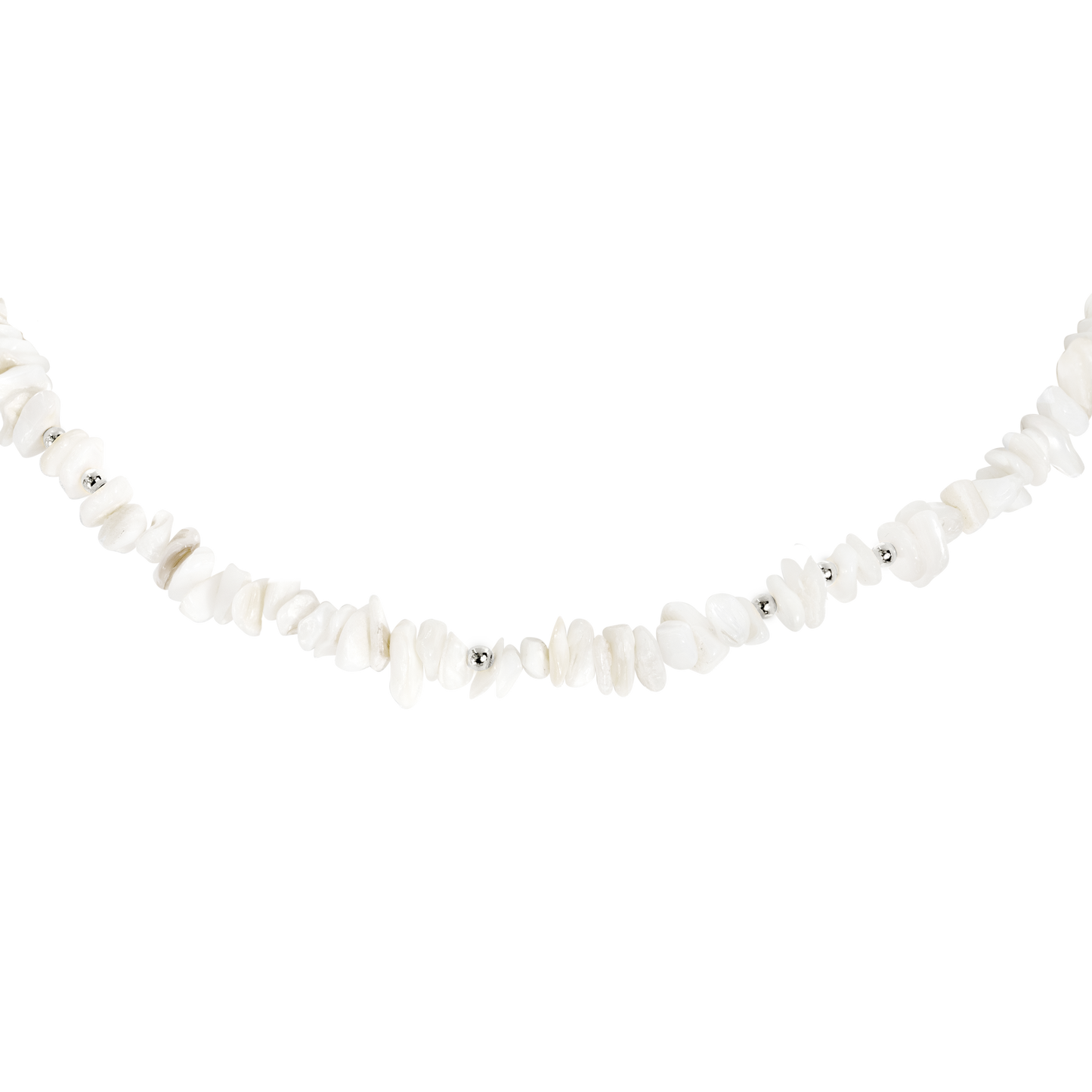 By the Beach Choker Silver