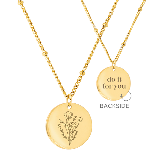Do it for you Necklace Gold
