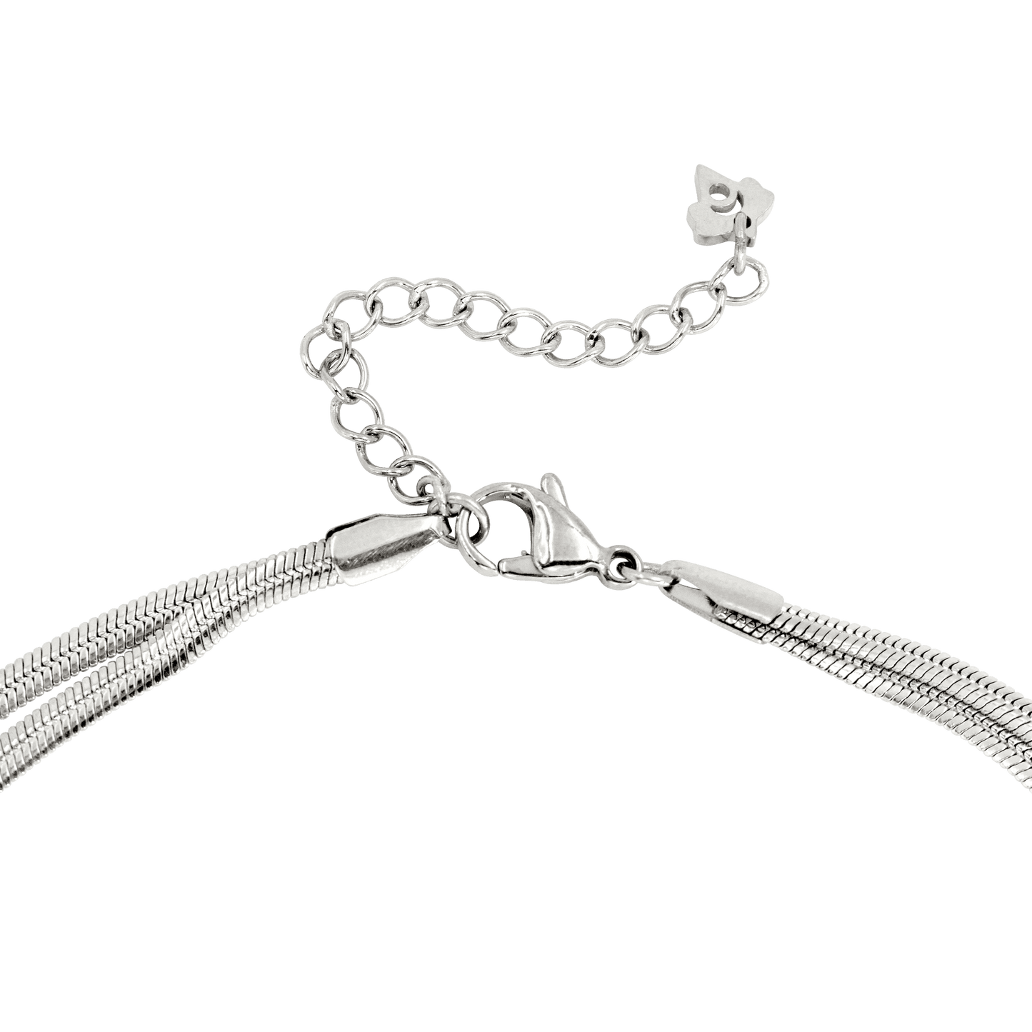 Duality Chain Necklace Silver