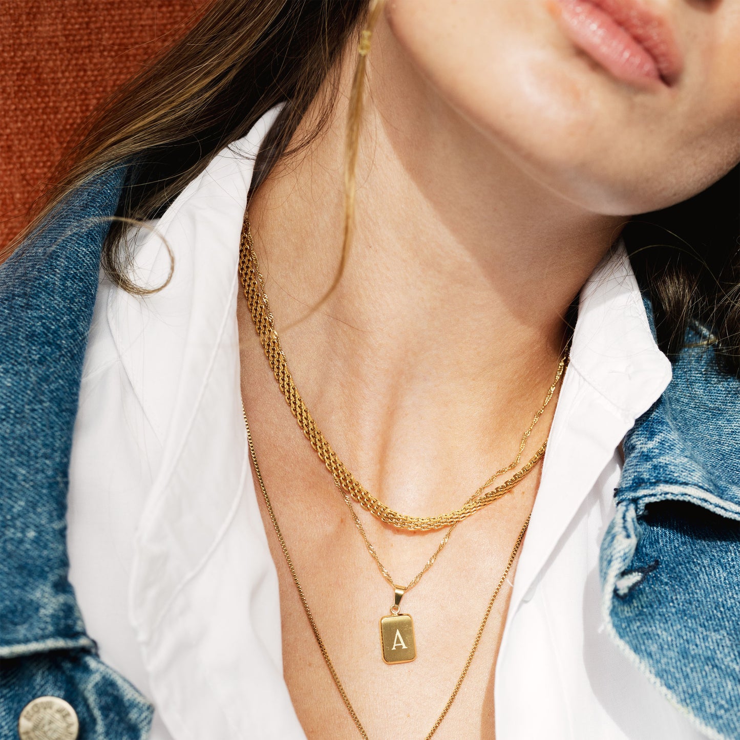 Eternal Links Necklace Gold