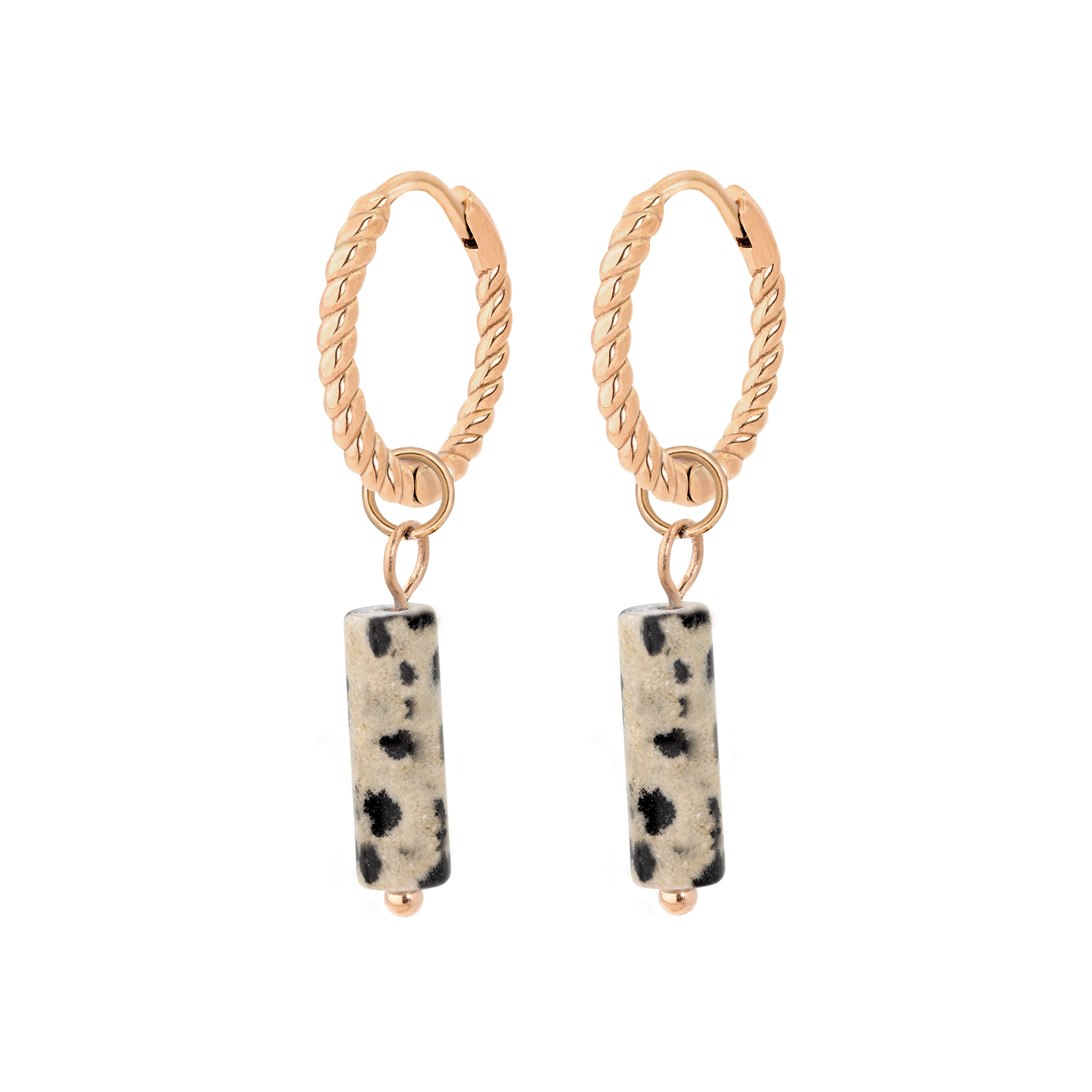 Dalmatino Hoop Set Rose Gold