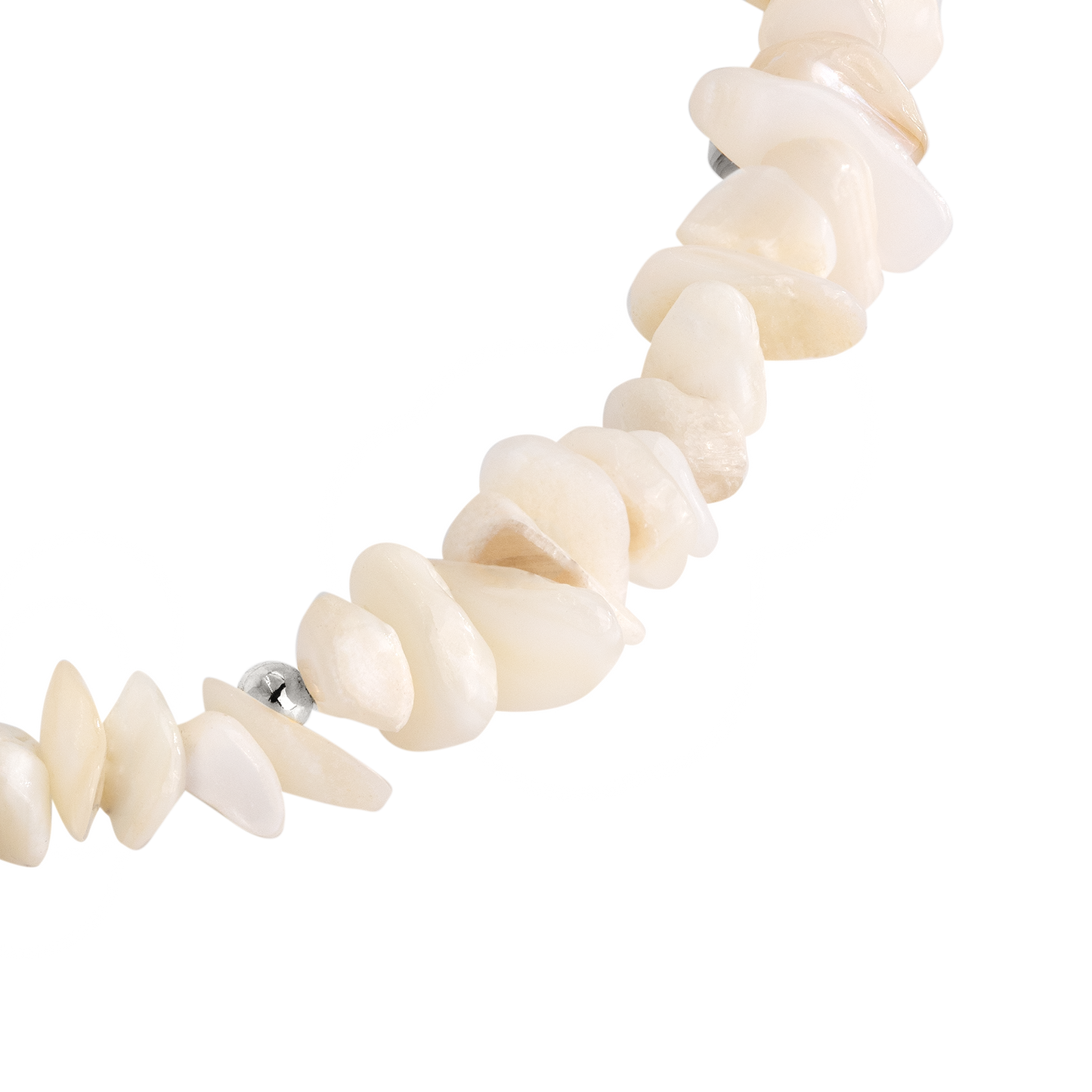 By the Beach Choker Silver