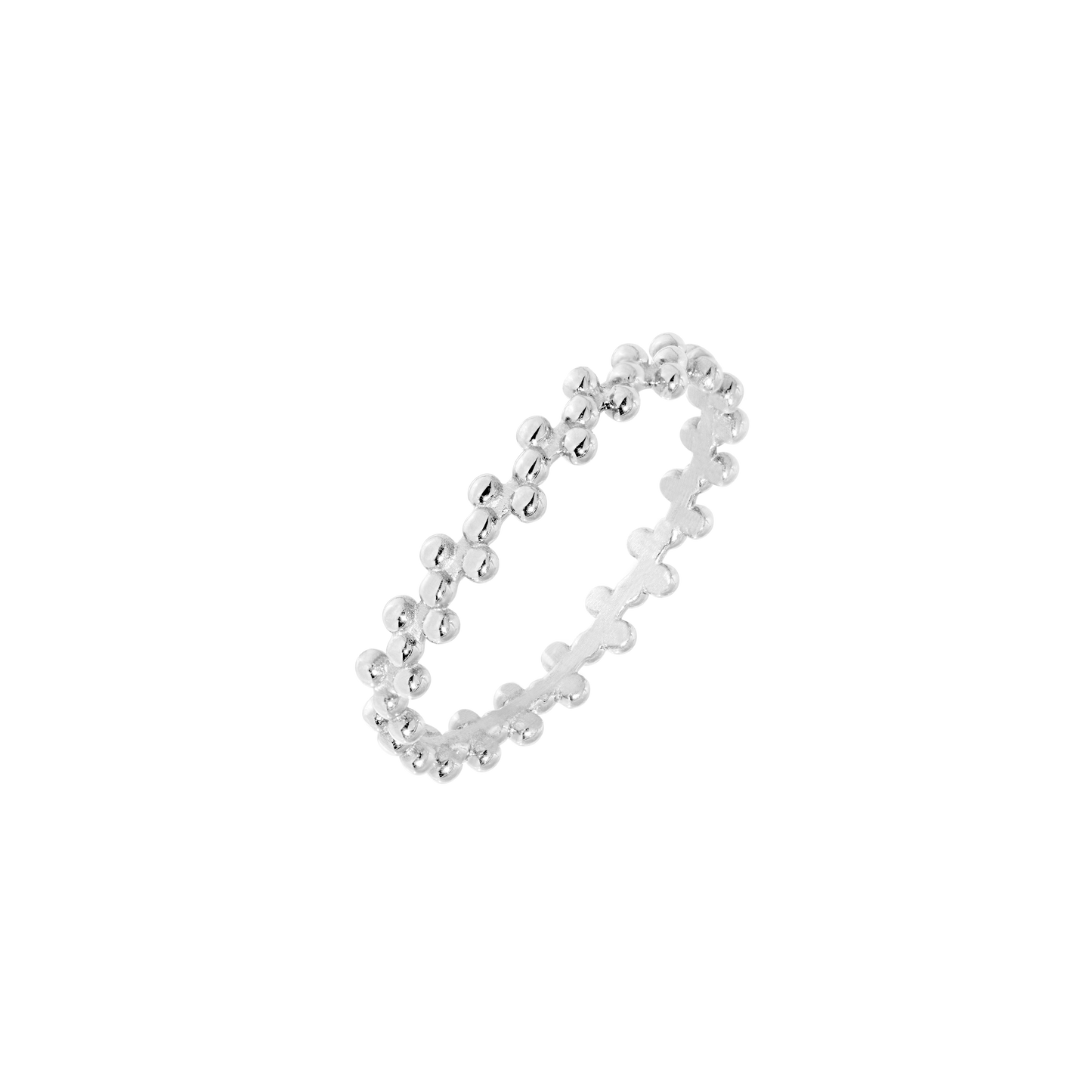 Little Buds Ring Silver