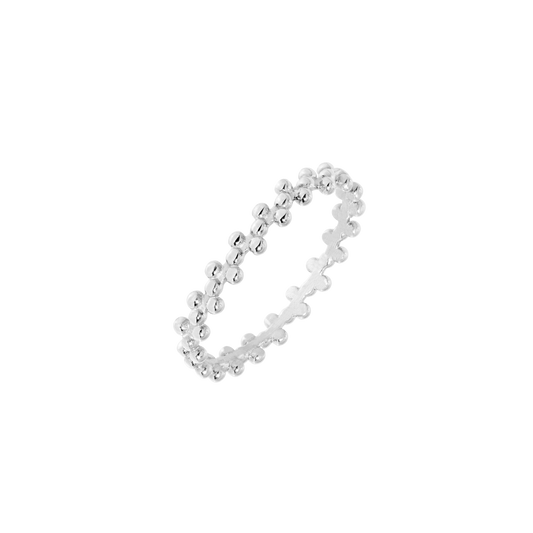 Little Buds Ring Silver
