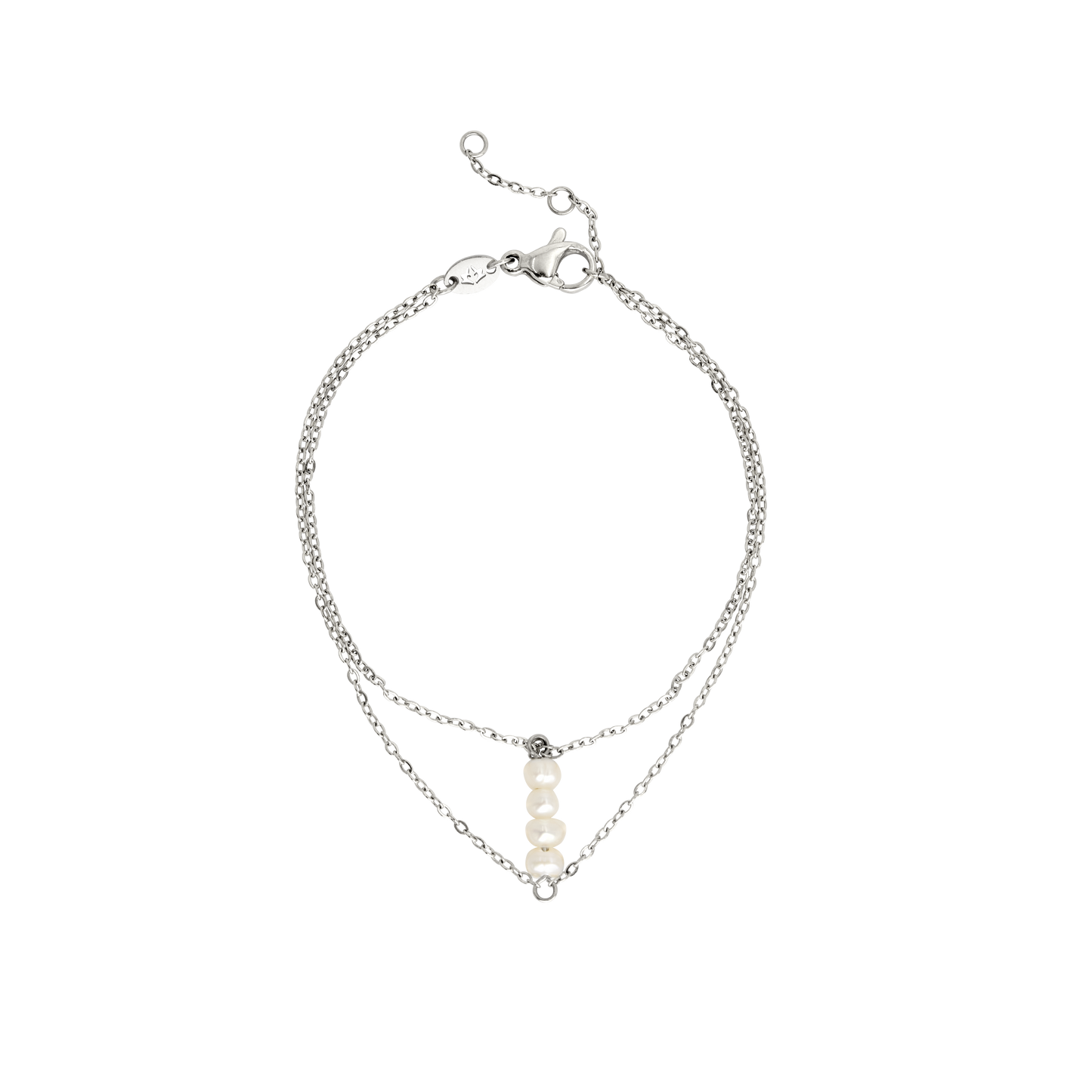 Lisys Pure Pearl Bracelet Silver