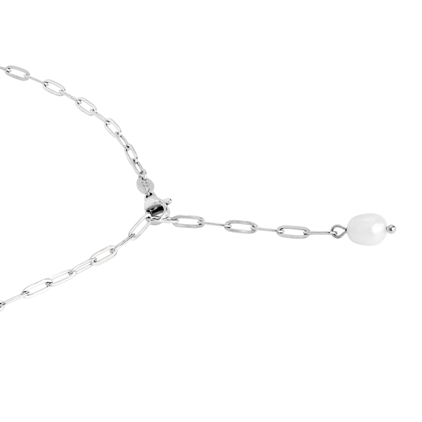 Ocean Find Y-Necklace Silver