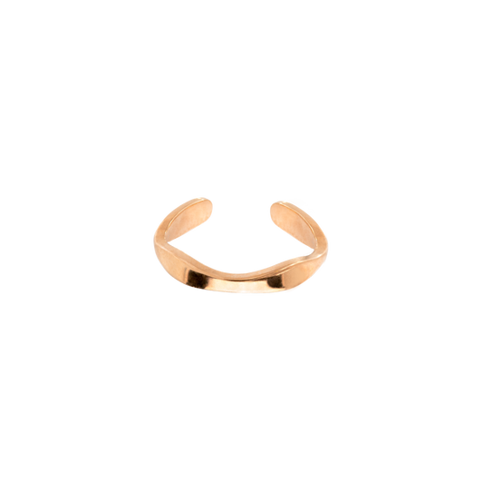 Offbeat Ear Cuff Rose Gold