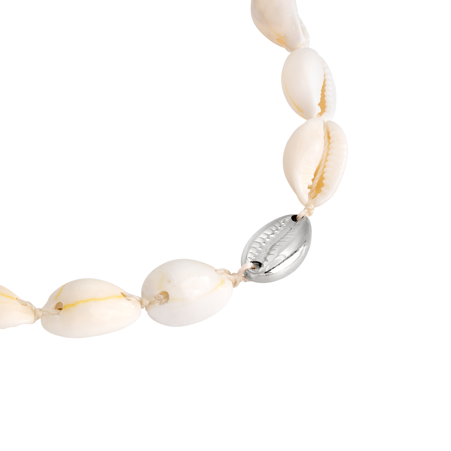 One in a Shell Choker Silver