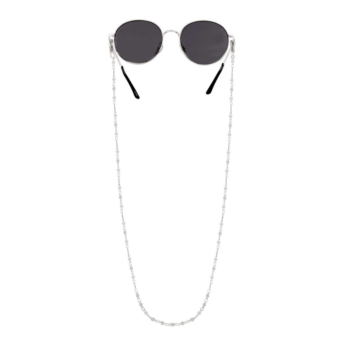 Spring Babe Sunglasses Chain Silver