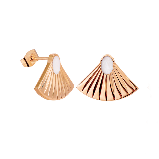 Splendor Studs Rose Gold