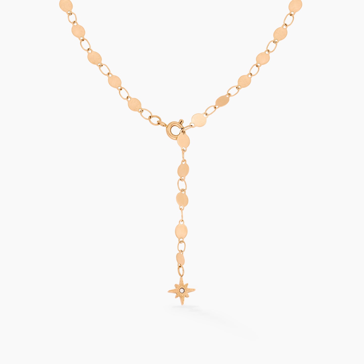 Rising Lotti Y-Necklace Rose Gold