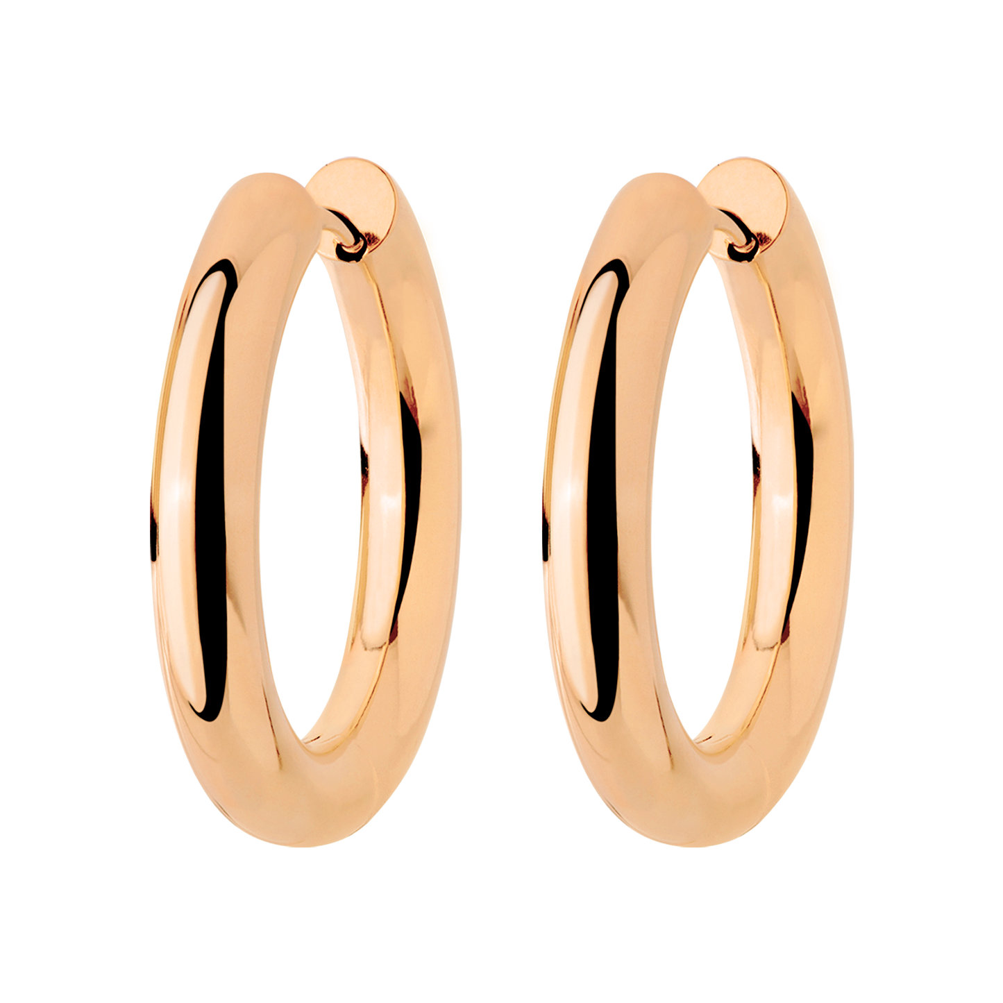 Chunky Hoopies Extra Maxi Rose Gold