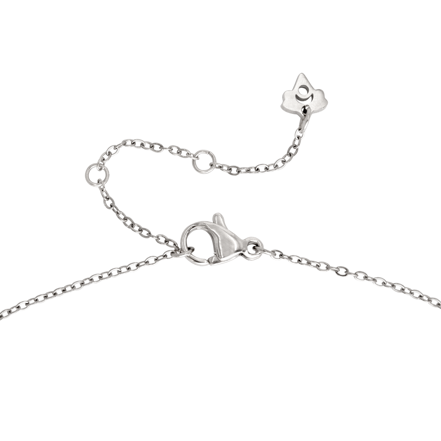 Flowy Heart Necklace Bundle Silver
