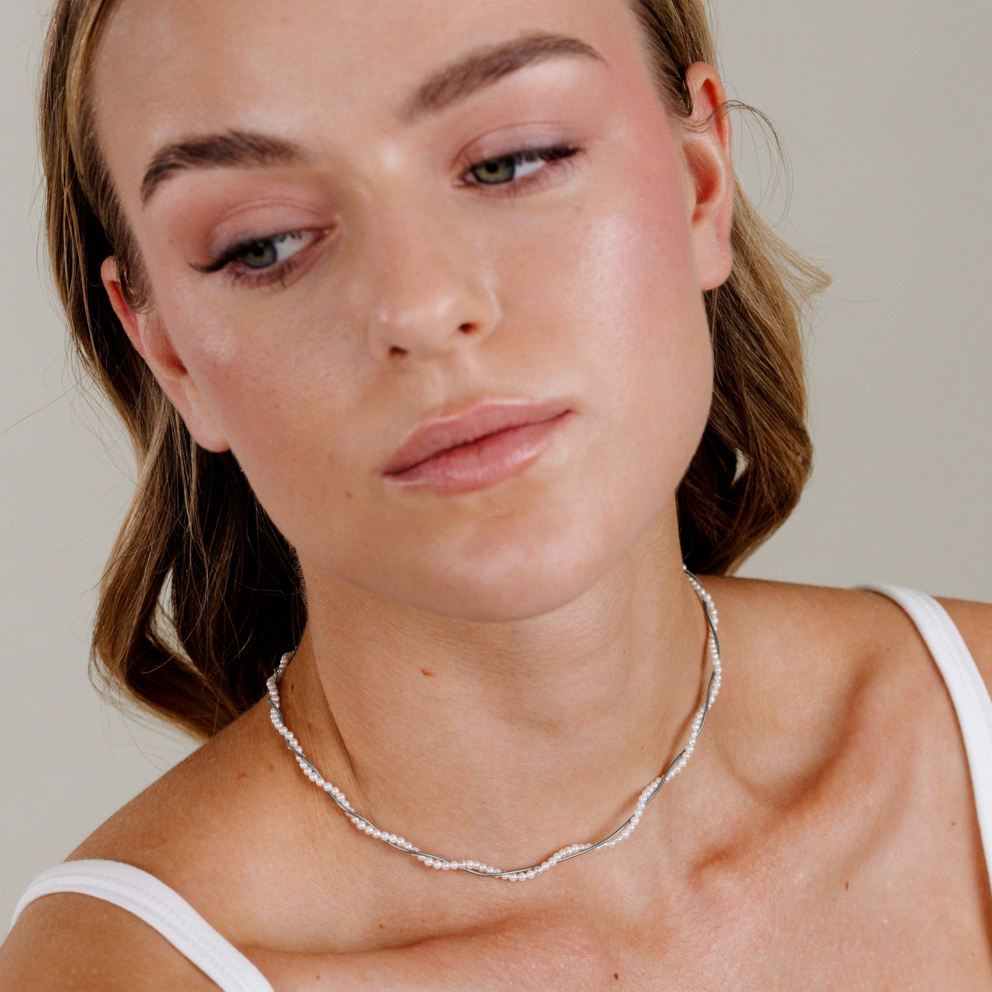 Infinite Bonding Necklace Silver
