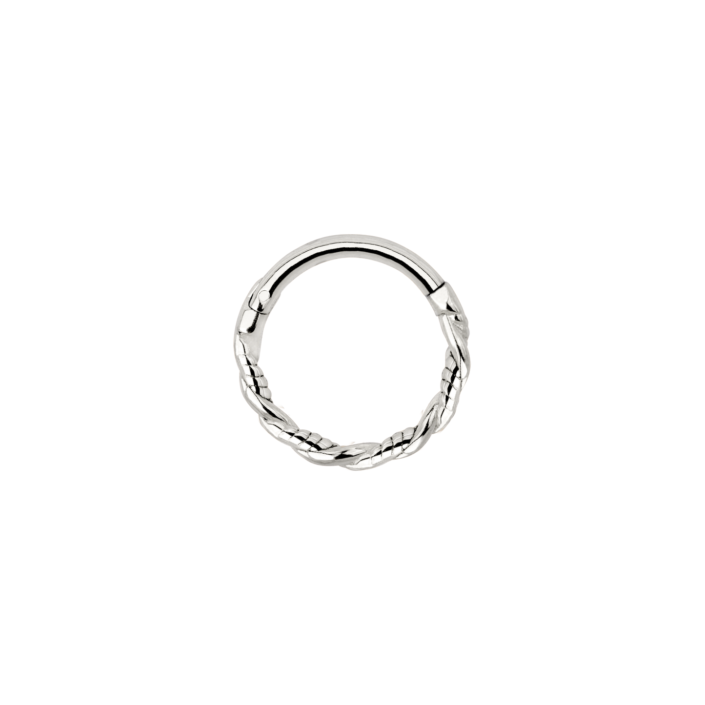 Curly Twist Piercing Silver