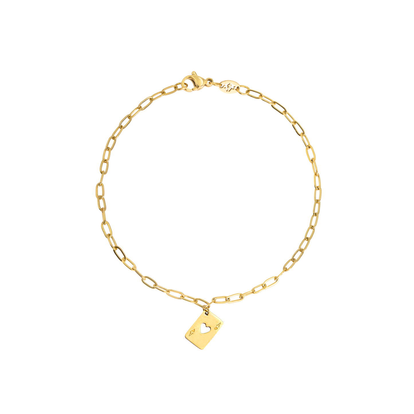 Ace Up the Sleeve Bracelet Gold