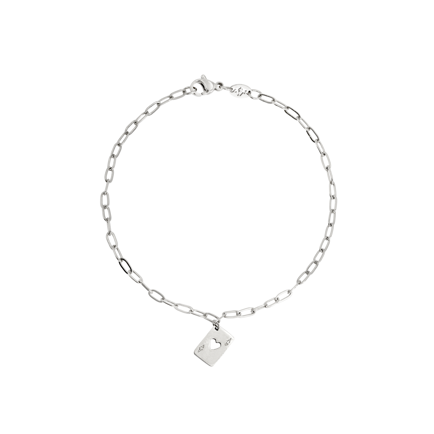 Ace Up the Sleeve Bracelet Silver