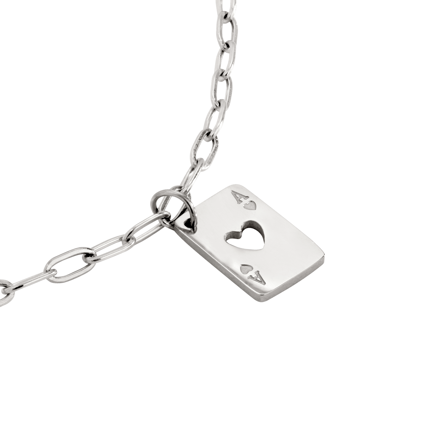 Ace Up the Sleeve Bracelet Silver
