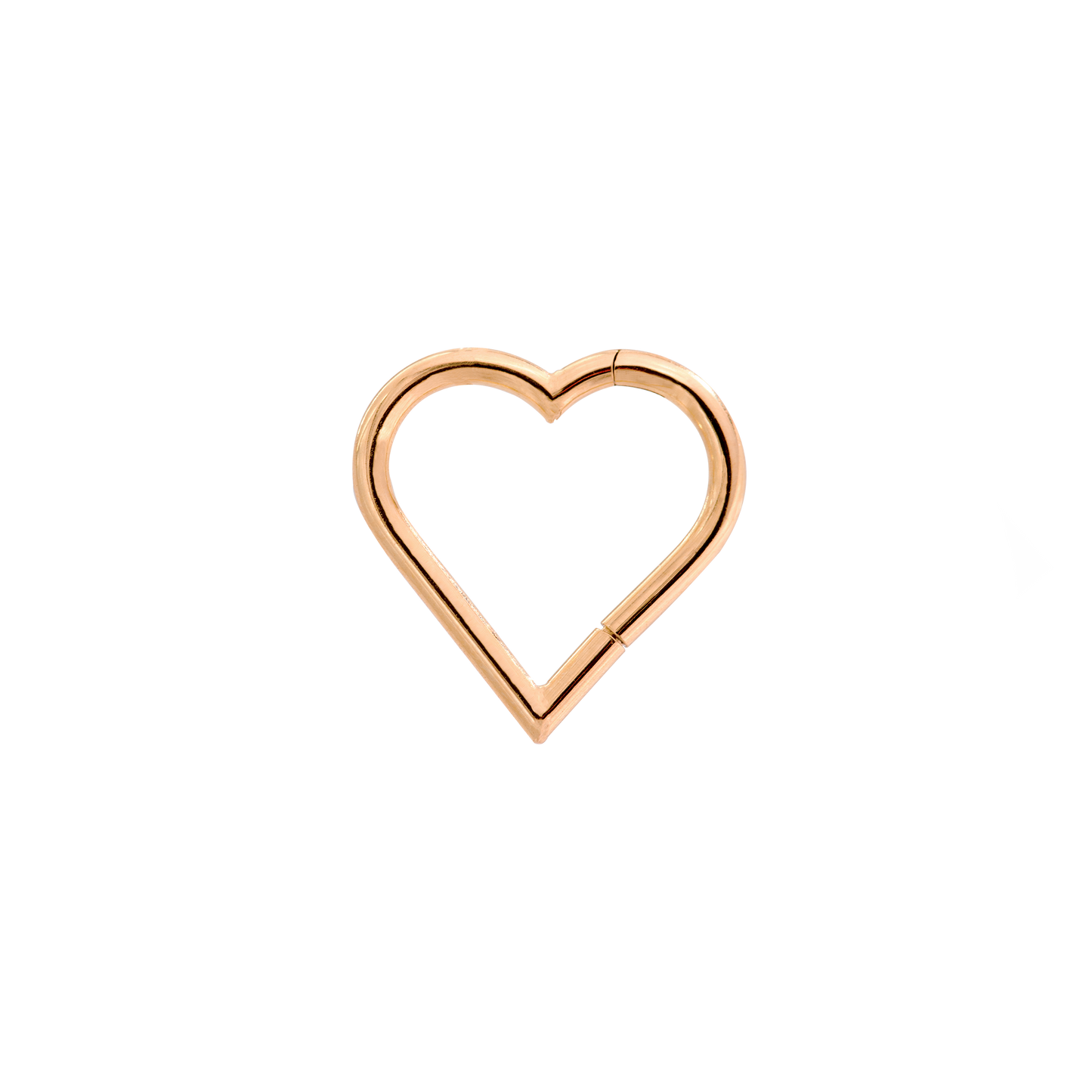 Heartily Piercing Rose Gold