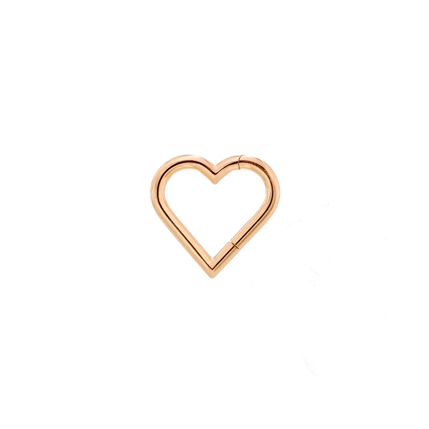Heartily Piercing Rose Gold