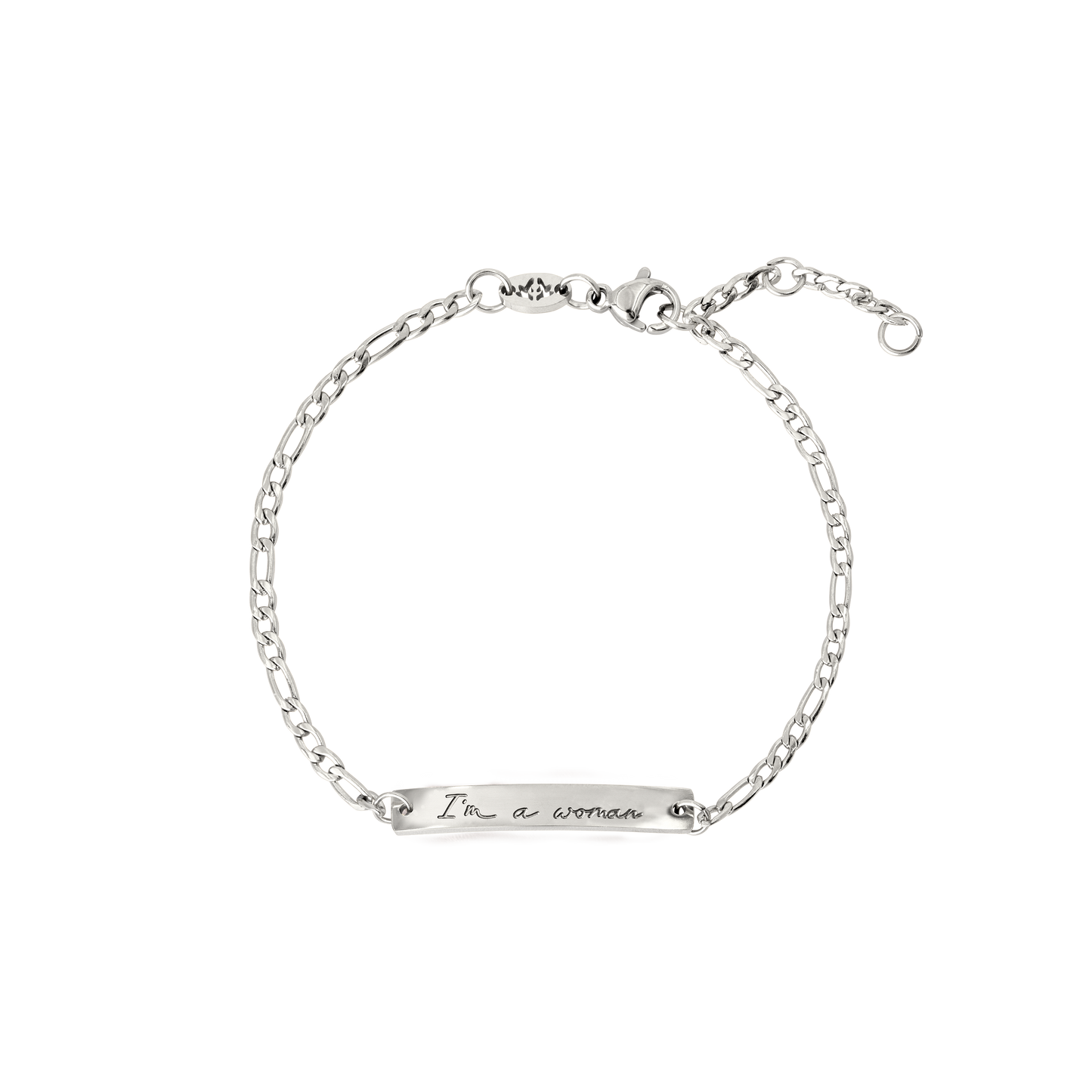 I'm a Woman Bracelet Silver