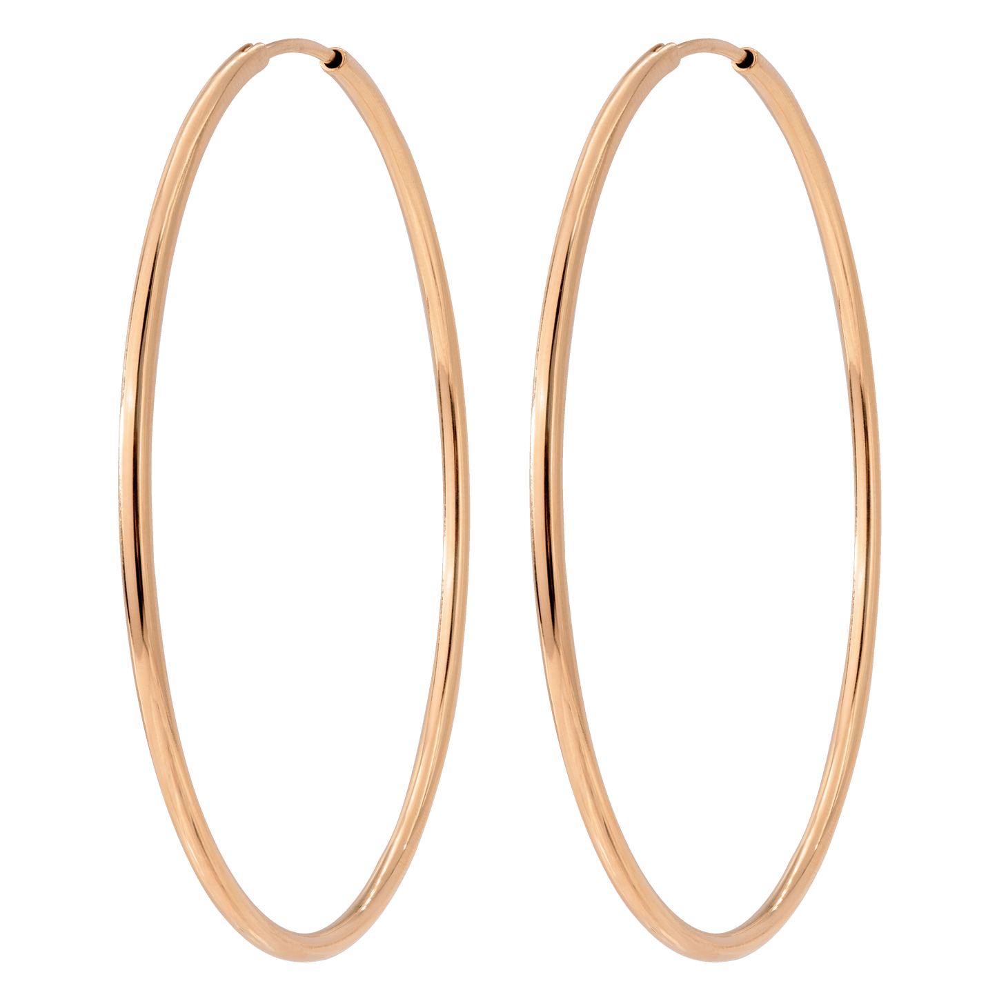 Super Maxi Hoops Rose Gold