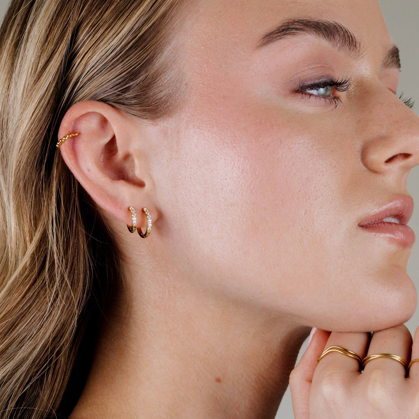 Beady Piercing Gold