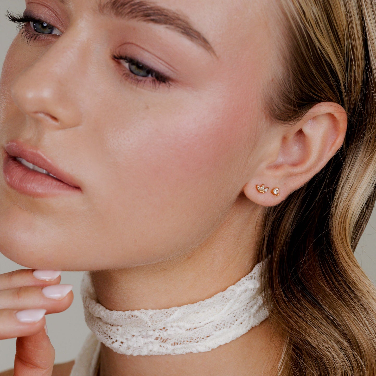 Royalty Stud Bundle Rose Gold