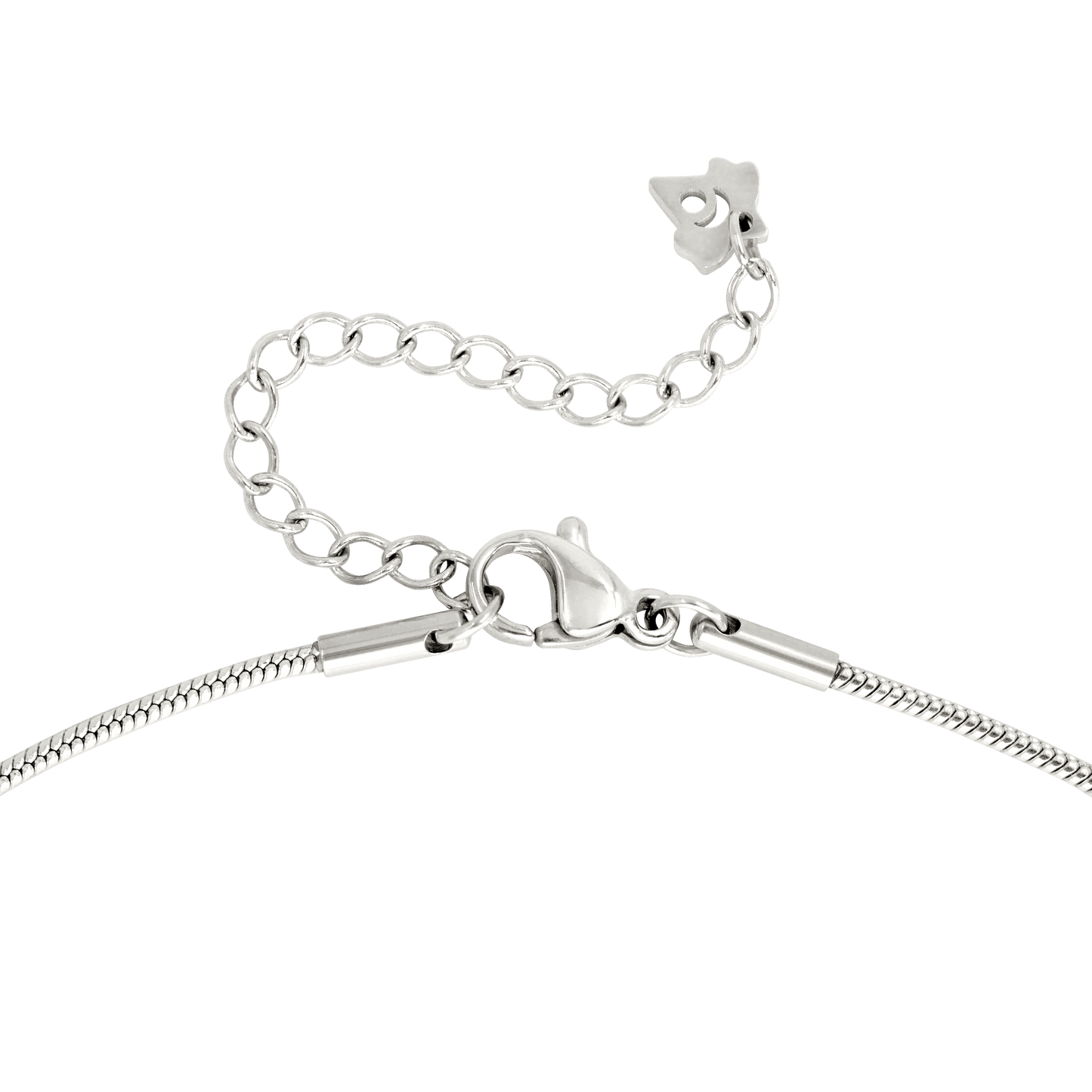 Shiny Stars Necklace Silver