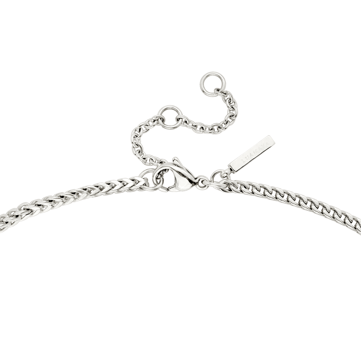 Spiga Chain Necklace Silver