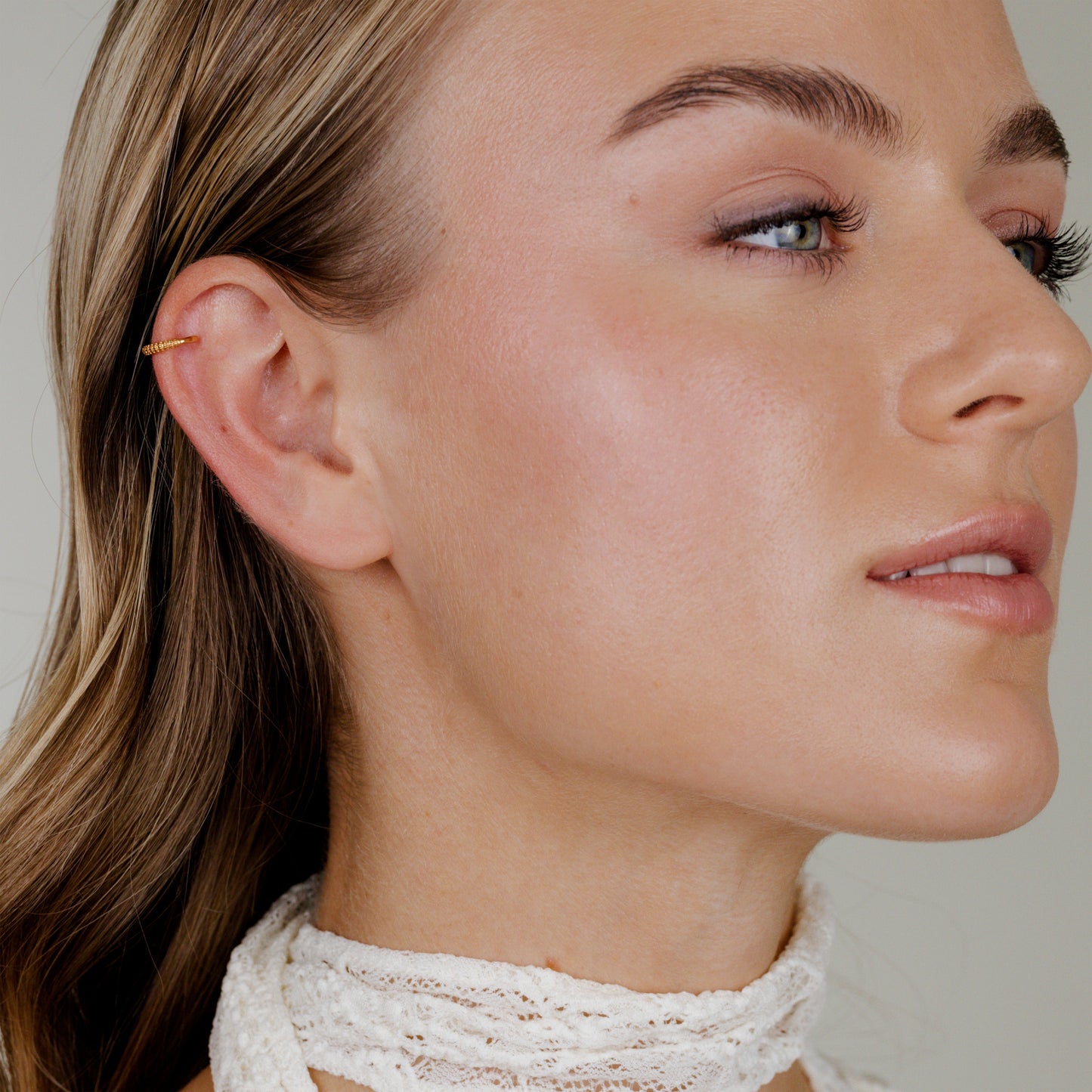 Striped Piercing Rose Gold