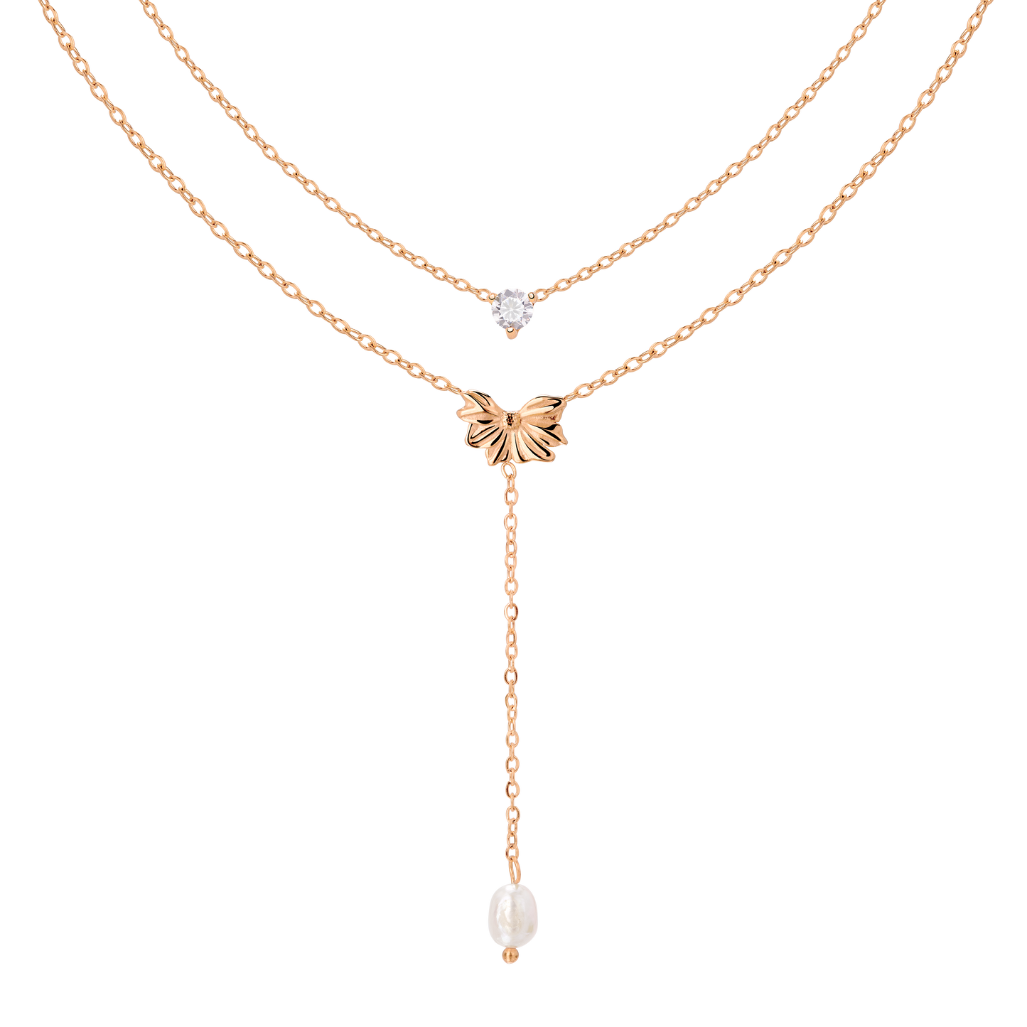 Sparkling Petals Bundle Rose Gold