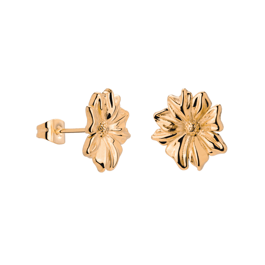 Pure Petal Studs Rose Gold