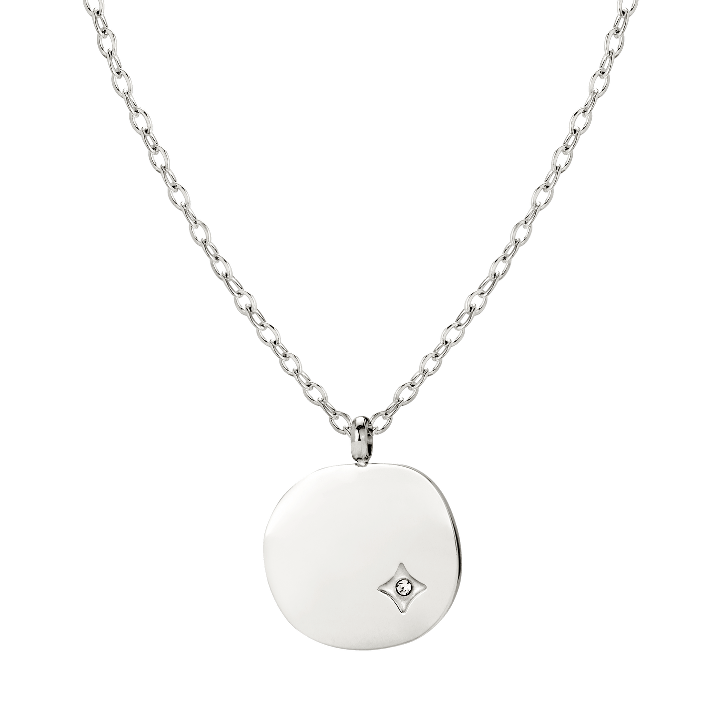 Spring Bling Necklace Silver