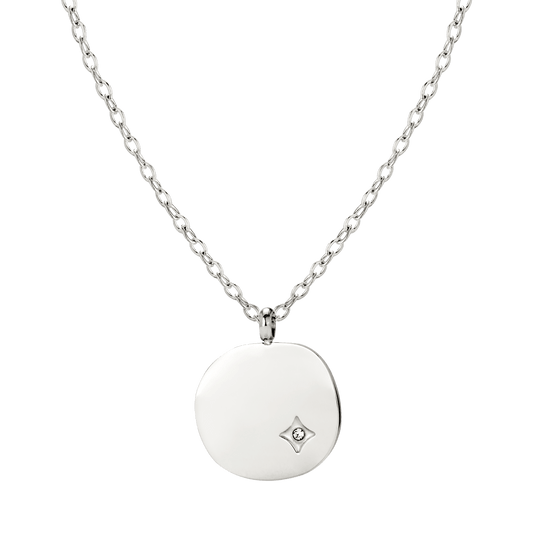 Spring Bling Necklace Silver