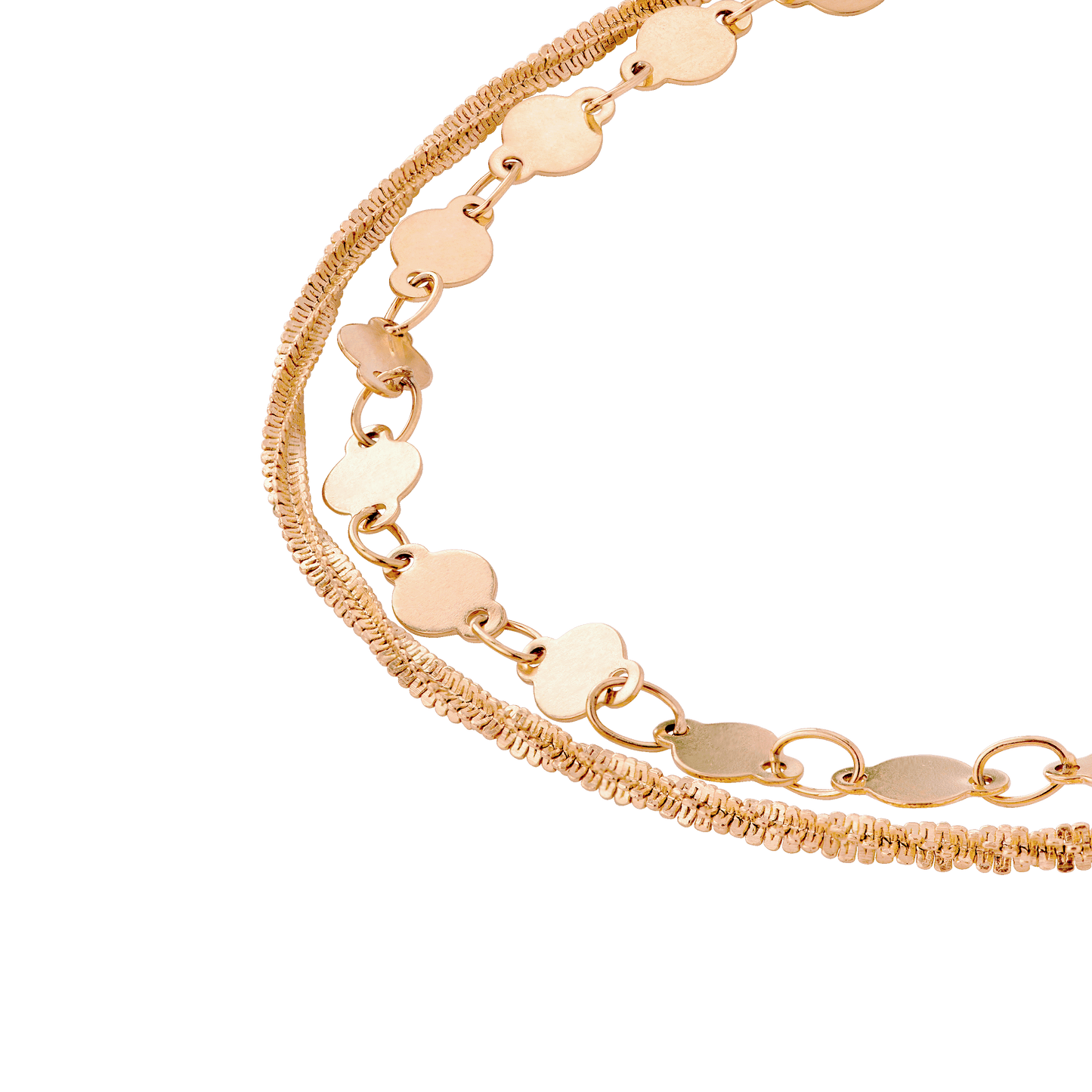 Timeless Ties Bracelet Rose Gold