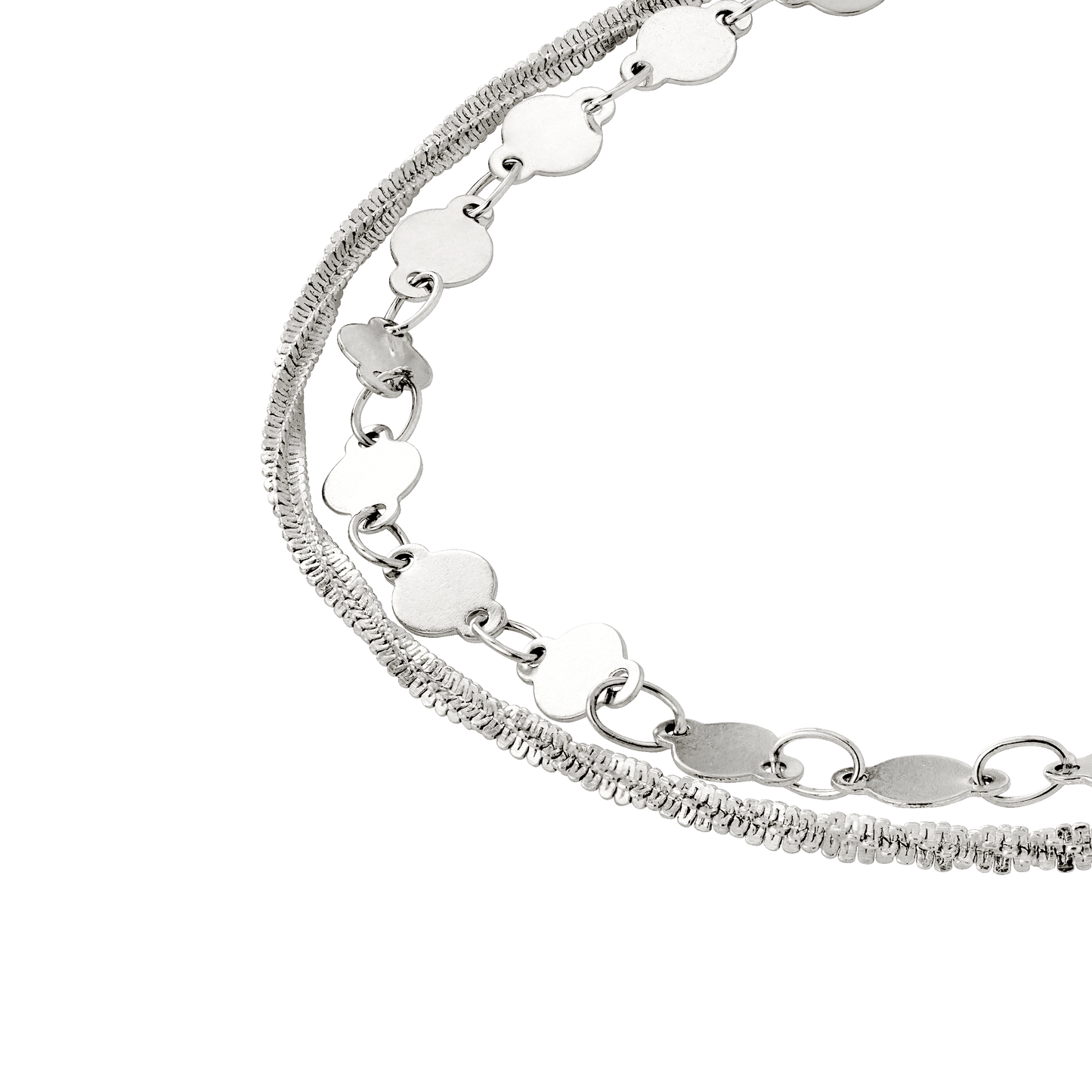 Timeless Ties Bracelet Silver