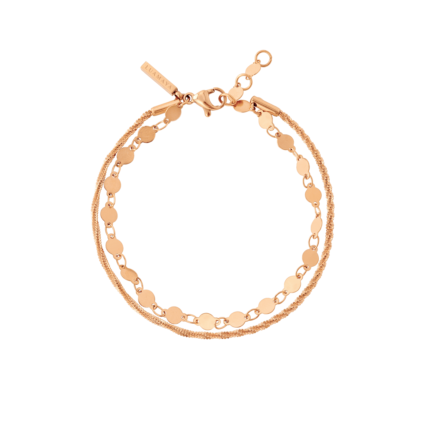 Timeless Ties Bracelet Rose Gold