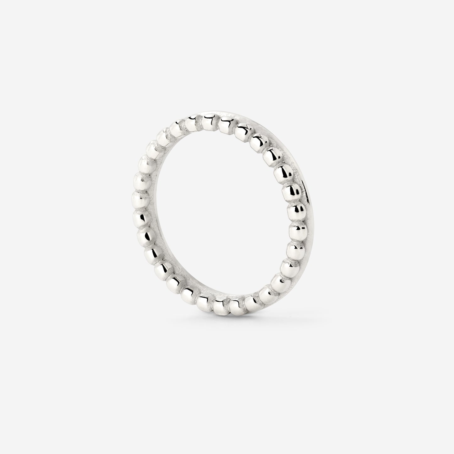 Boho Dots Ring Silver