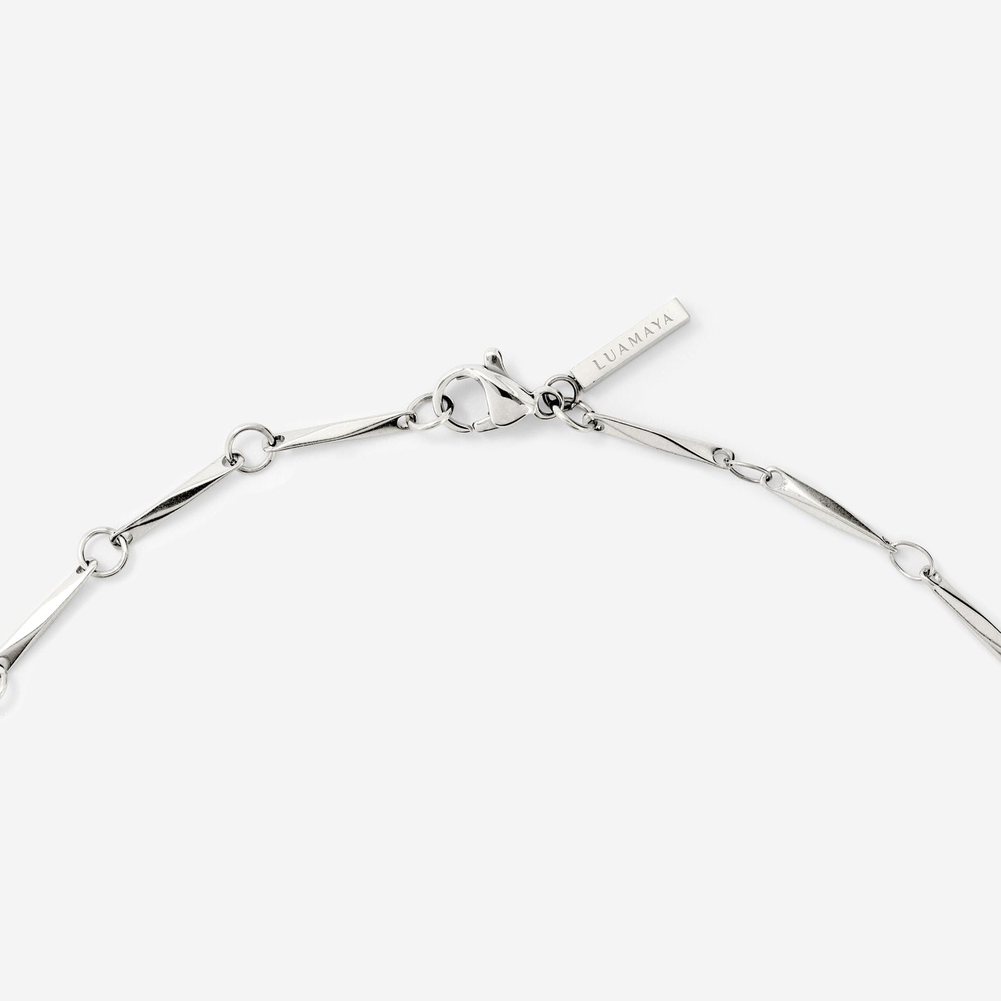 Curved Links Bundle Silver