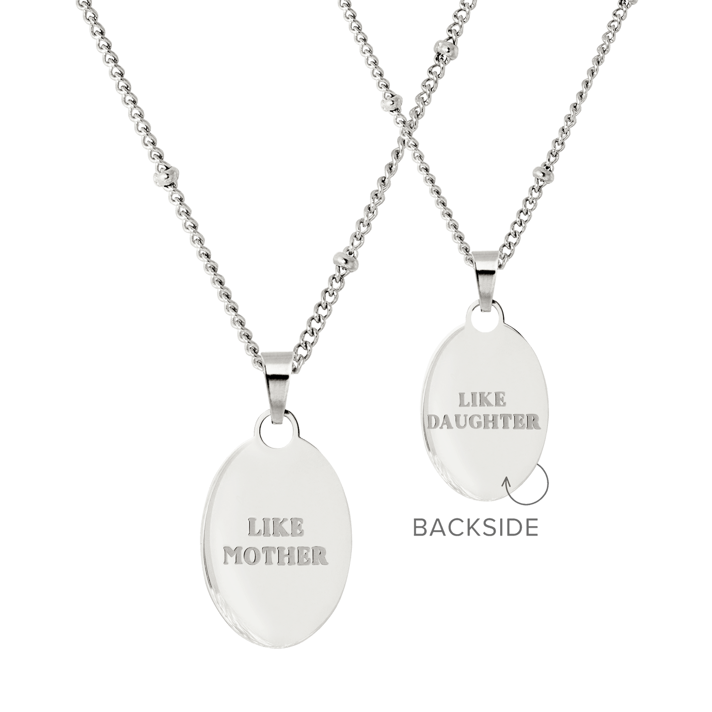 Eternal Bond Necklace Silver