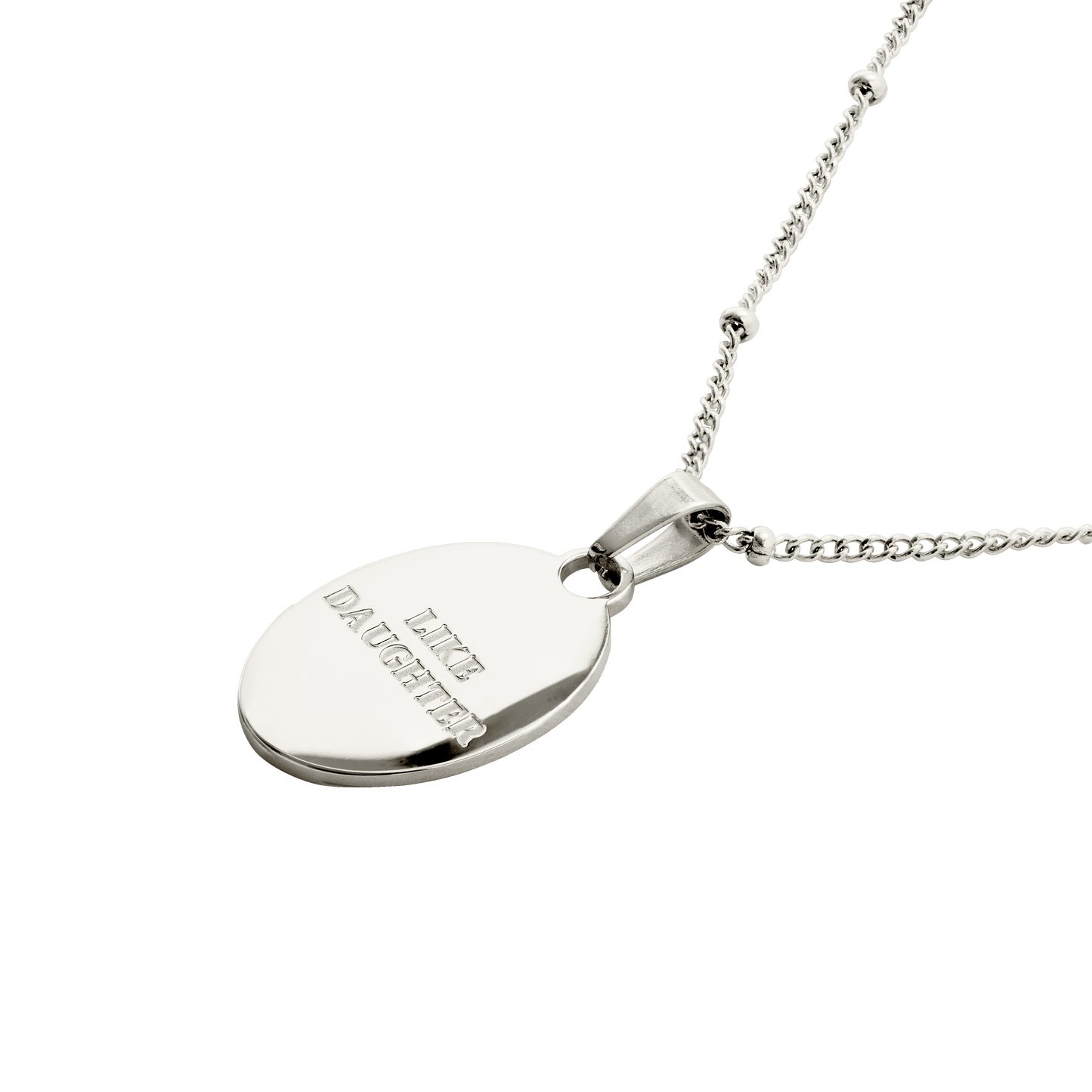 Eternal Bond Necklace Silver