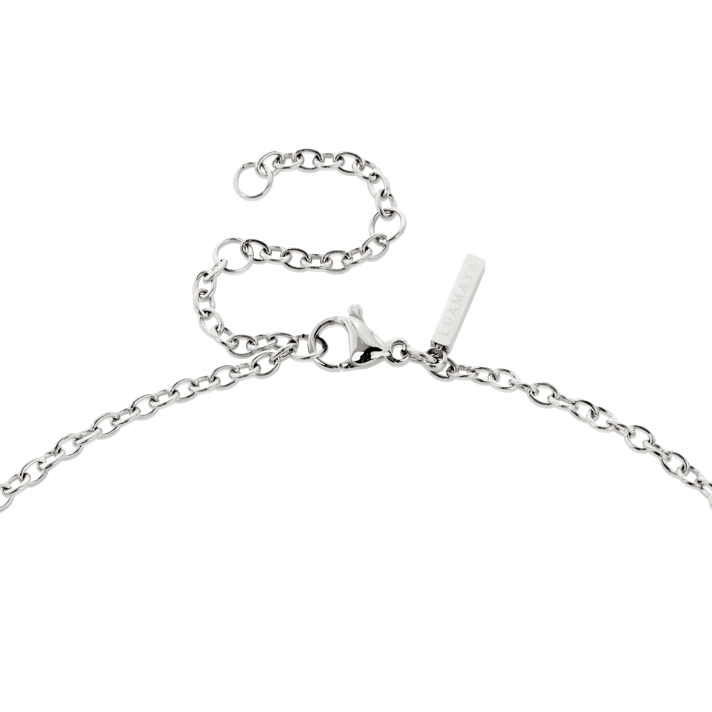 Heart of Gold Necklace Silver