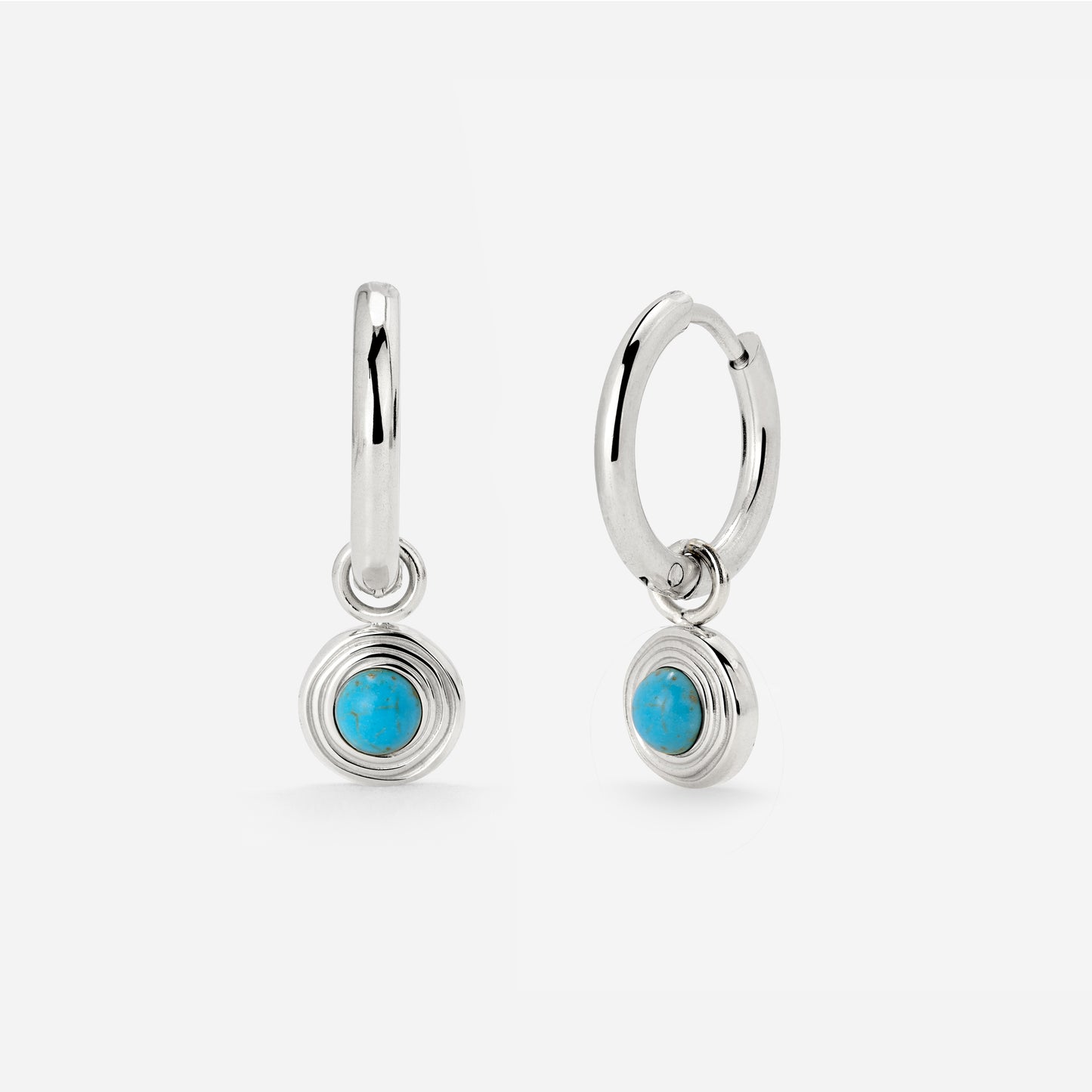 Maris Treasure Hoop Set Small Silver